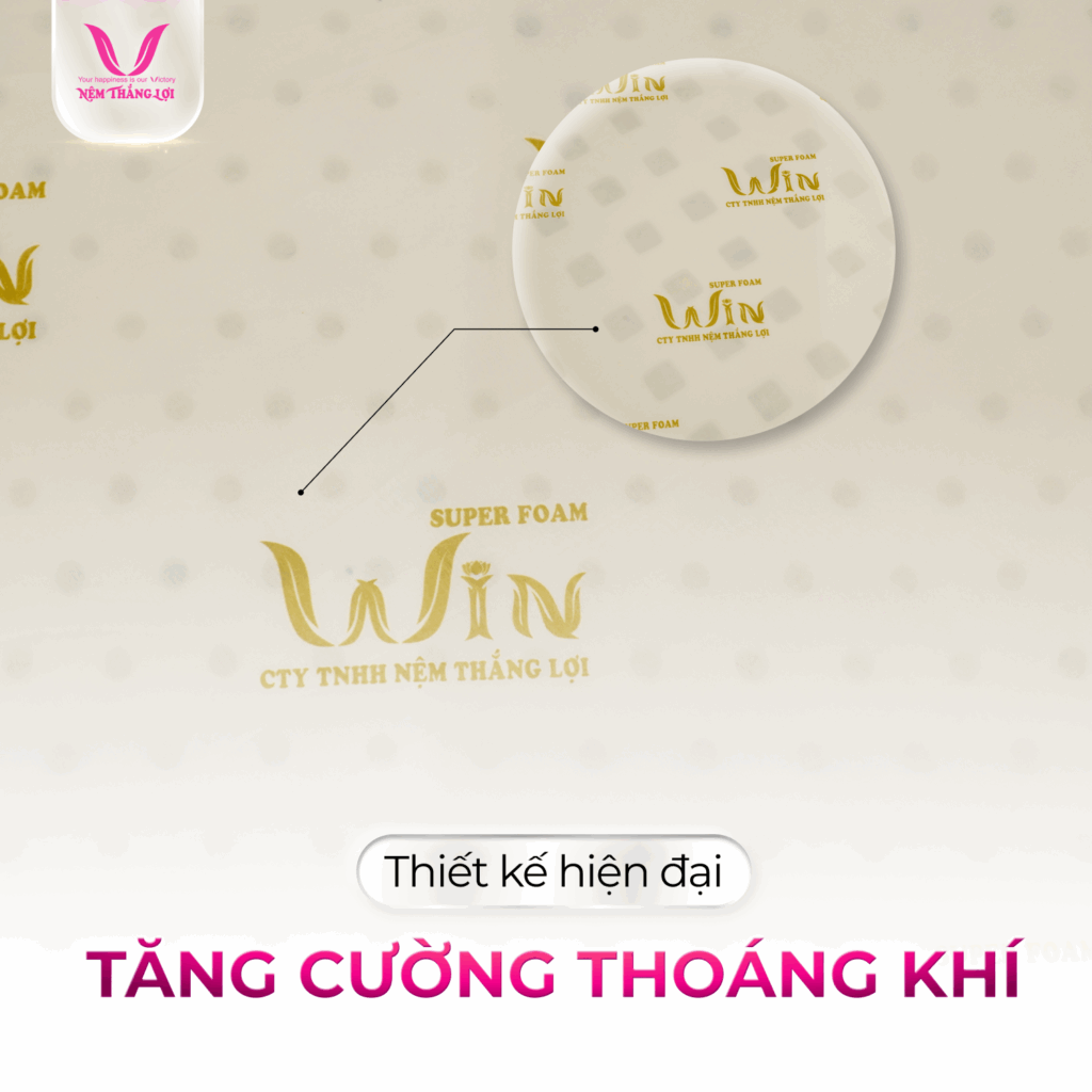 NỆM CAO SU SUPER WIN FOAM THẮNG LỢI