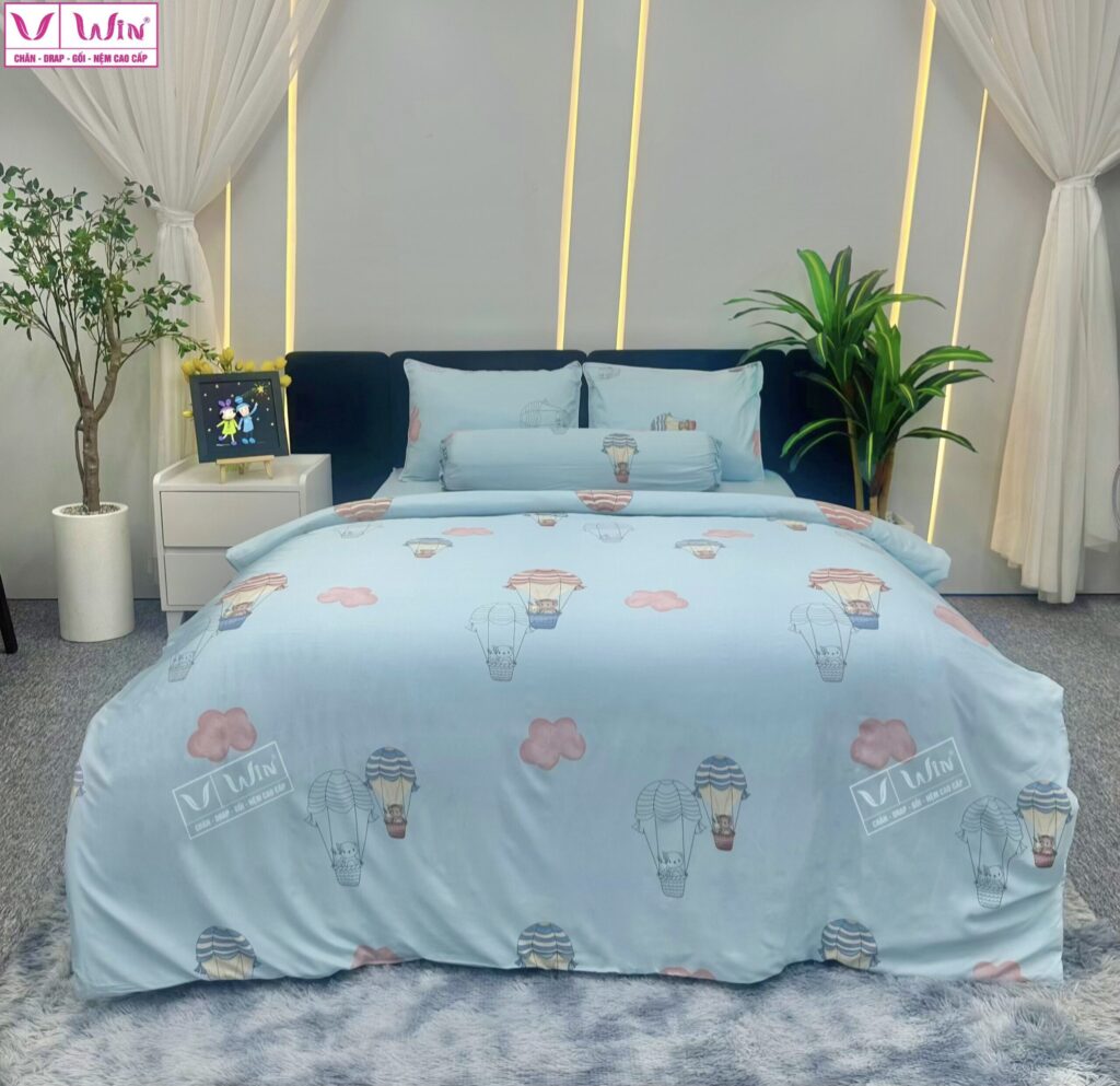 Drap Tencel Lụa Cao Cấp Super Win Thắng Lợi TL007