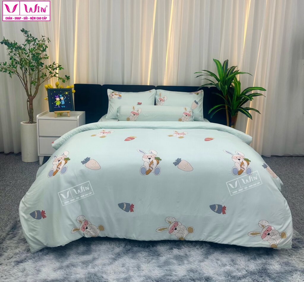 Drap Tencel Lụa Cao Cấp Super Win Thắng Lợi TL009